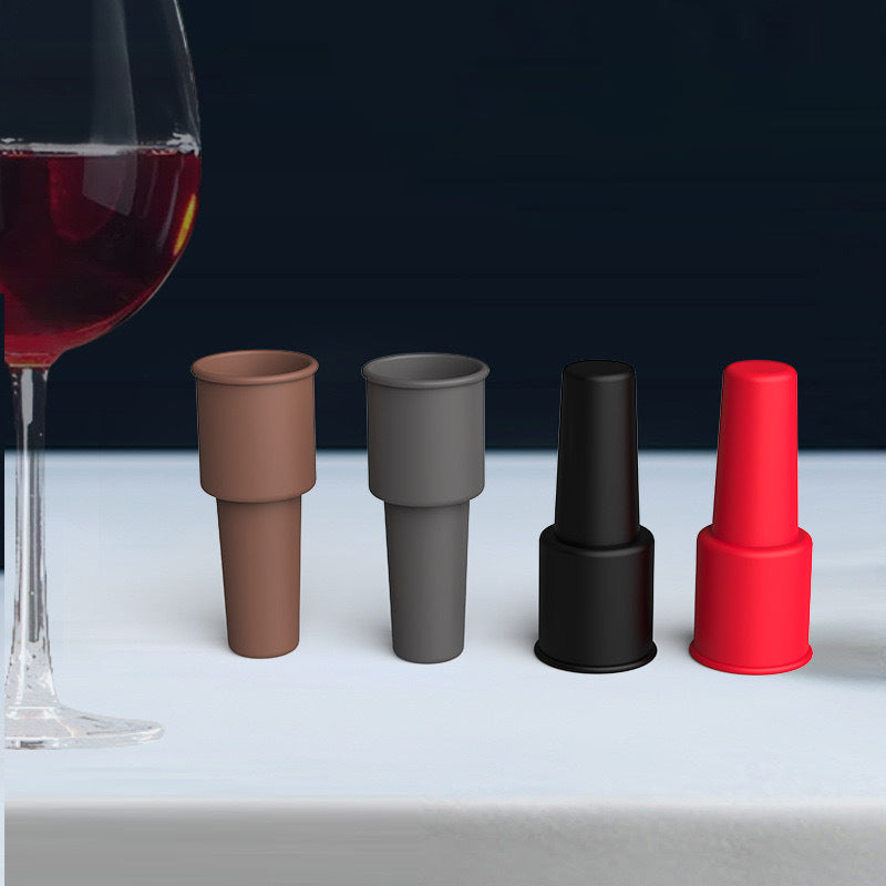 Food-Grade Silicone Wine Stopper