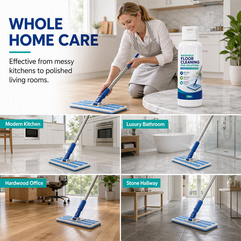 Washable Mop Pad Cleaner & Deodorizer