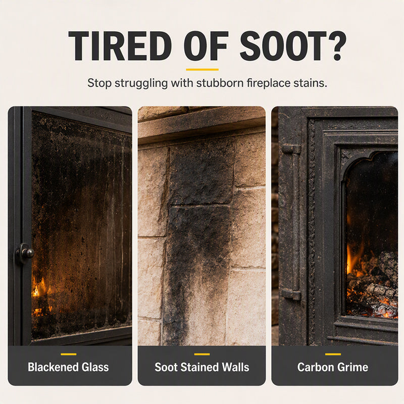 Fast-Acting Fireplace Cleaner Spray