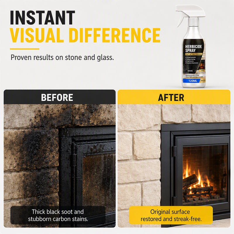 Fast-Acting Fireplace Cleaner Spray