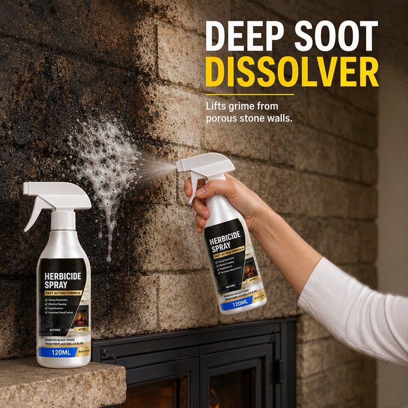 Fast-Acting Fireplace Cleaner Spray