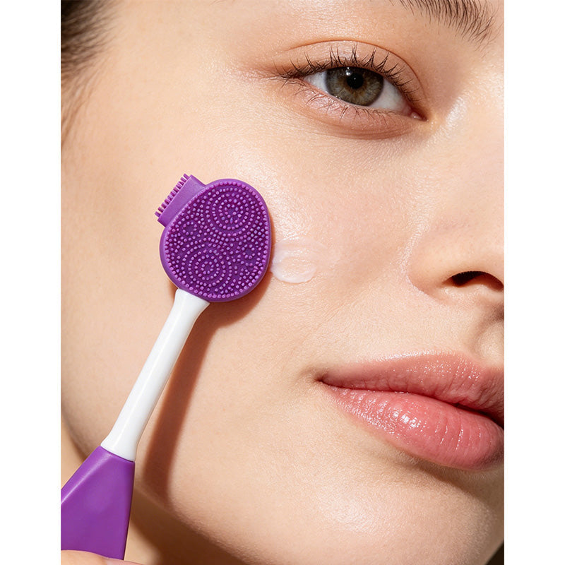 2-in-1 Silicone Face Mask Brush & Cleanser
