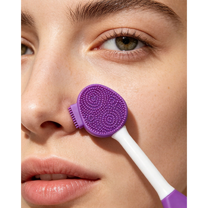 2-in-1 Silicone Face Mask Brush & Cleanser