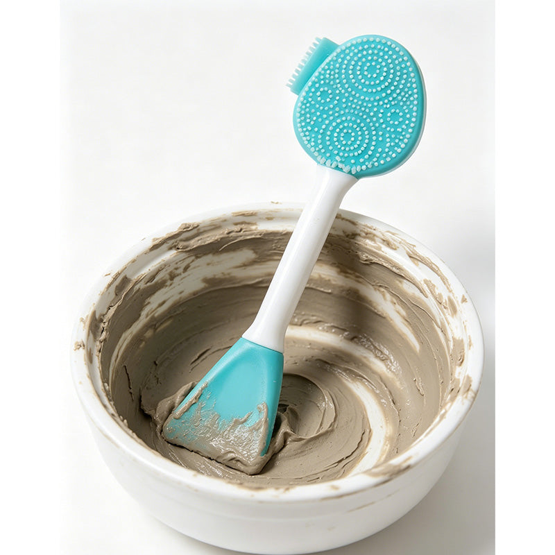 2-in-1 Silicone Face Mask Brush & Cleanser