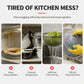 2-in-1 Collapsible Microwave Splatter Cover