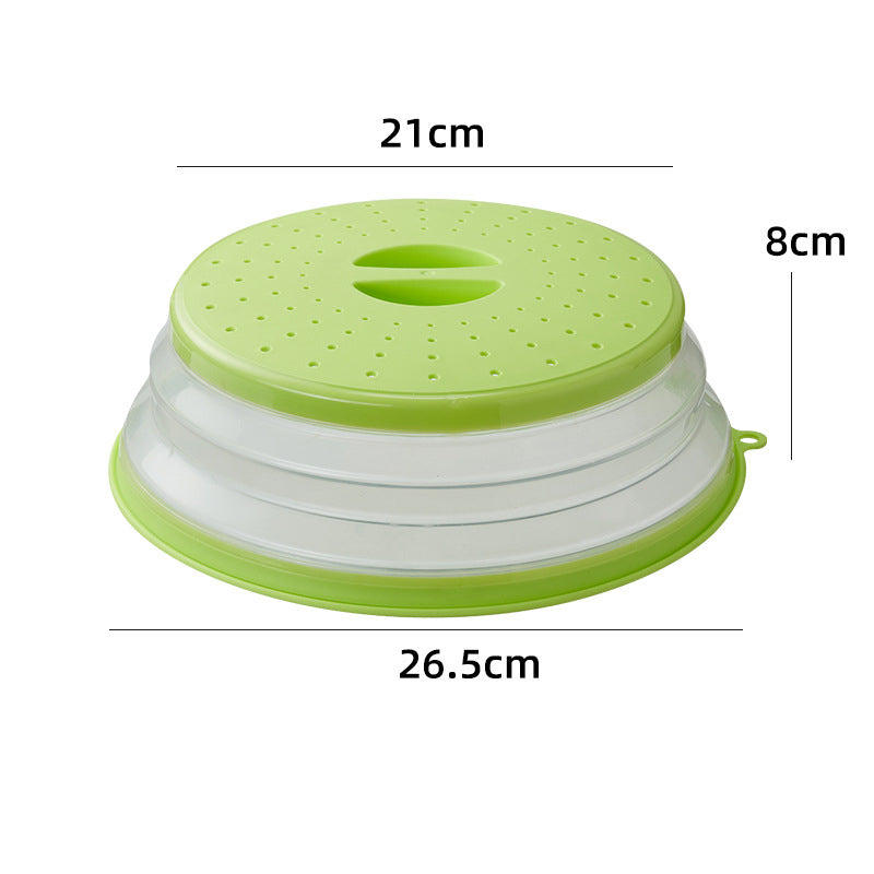 2-in-1 Collapsible Microwave Splatter Cover