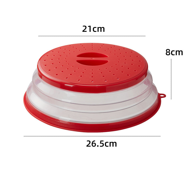 2-in-1 Collapsible Microwave Splatter Cover