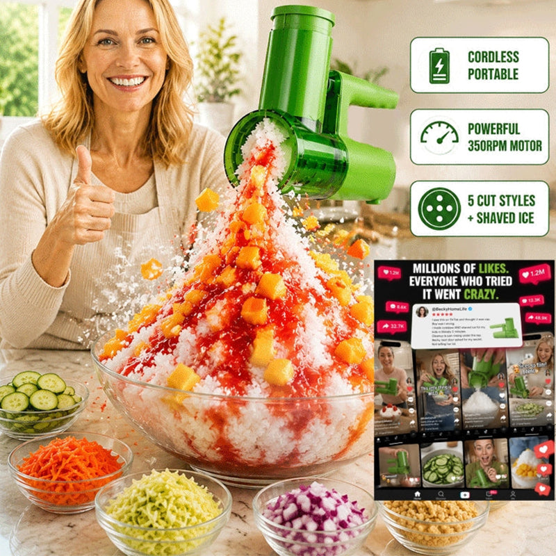 3-in-1 Cordless Electric Vegetable Cutter
