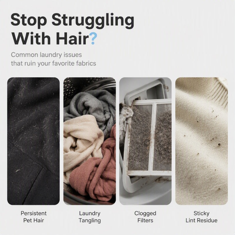 Reusable Washing Machine Hair Filter
