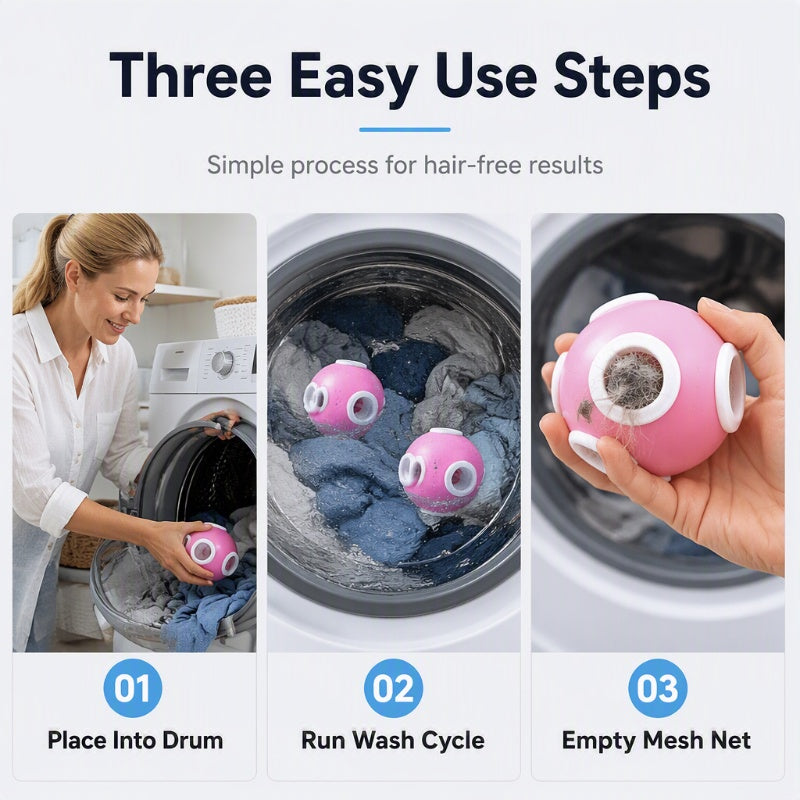 Reusable Washing Machine Hair Filter