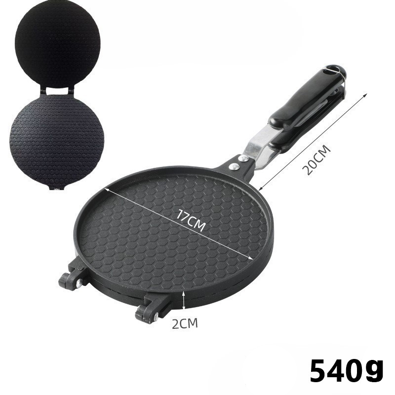 🔥 Non-Stick Dual-Use Pan – Perfect for Pancakes, Steaks & Waffle Cones! 🥞🥩🍦