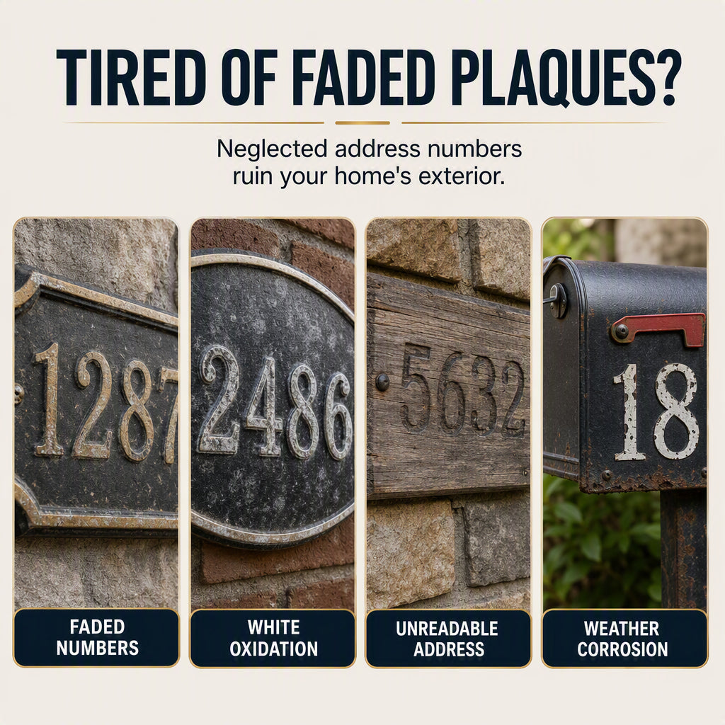 Outdoor House Number Restorer Spray