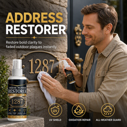 Outdoor House Number Restorer Spray