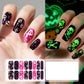 Glow Halloween Nail Wraps