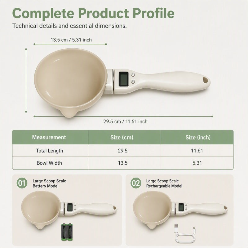 Handheld Kitchen Digital Measuring Spoon