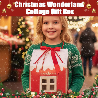 Christmas Wonderland Cottage Gift Box