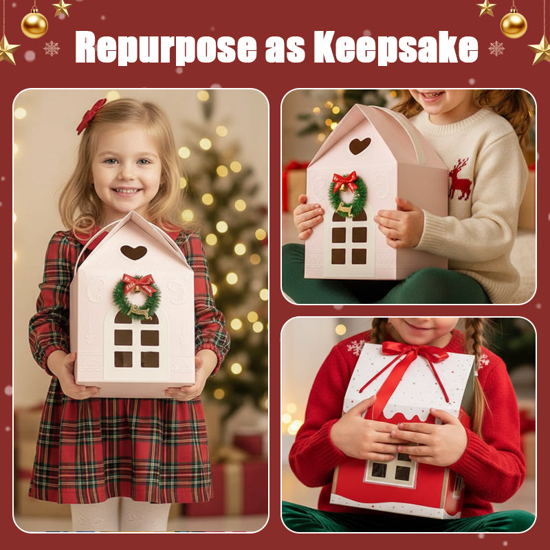 Christmas Wonderland Cottage Gift Box