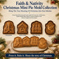 Christmas Theme Mini Pie Mold for Holiday Baking