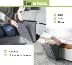 Storage bag with hanging pockets