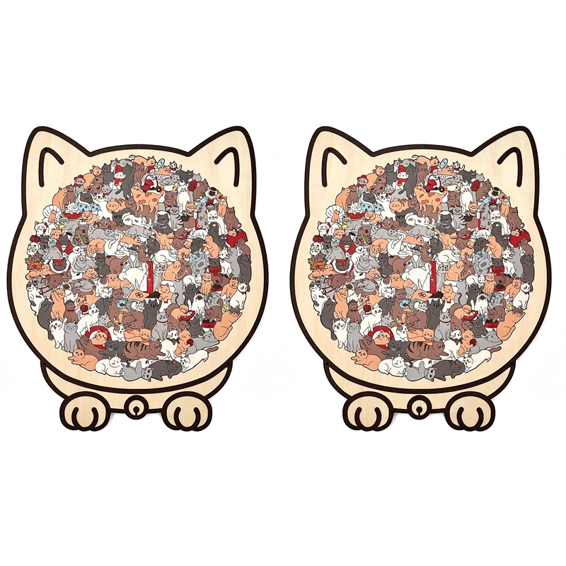 Wooden Animal Stacking Puzzle