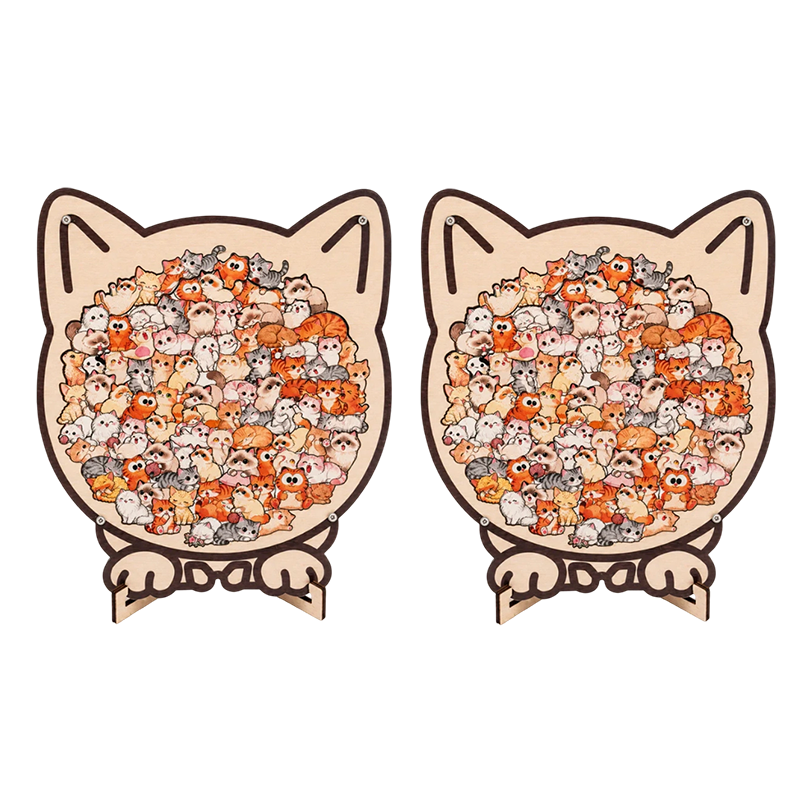 Wooden Animal Stacking Puzzle
