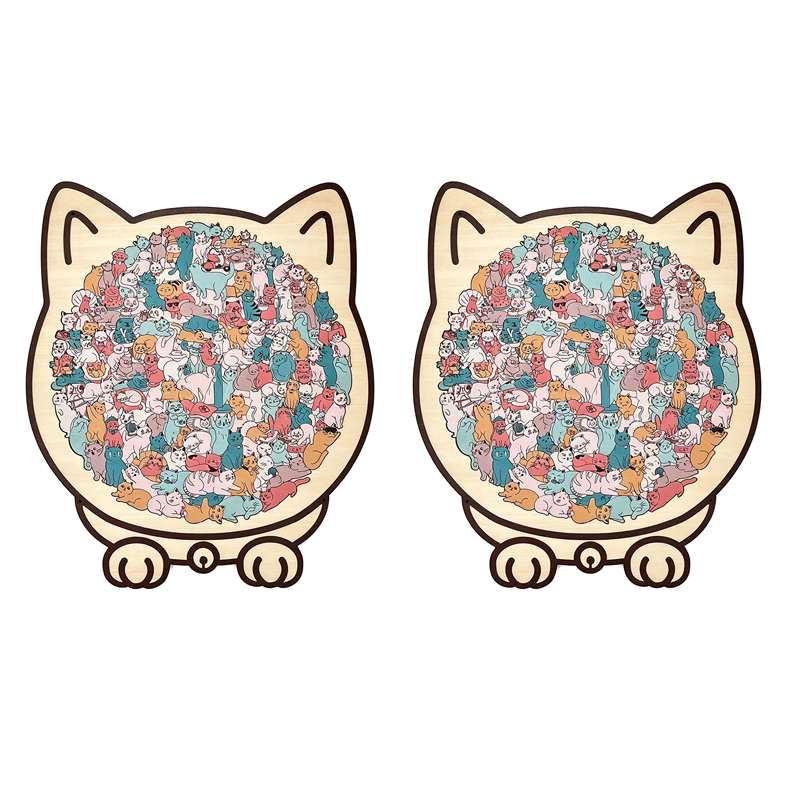 Wooden Animal Stacking Puzzle