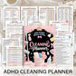 Deep Cleaning Planner with Chore Charts