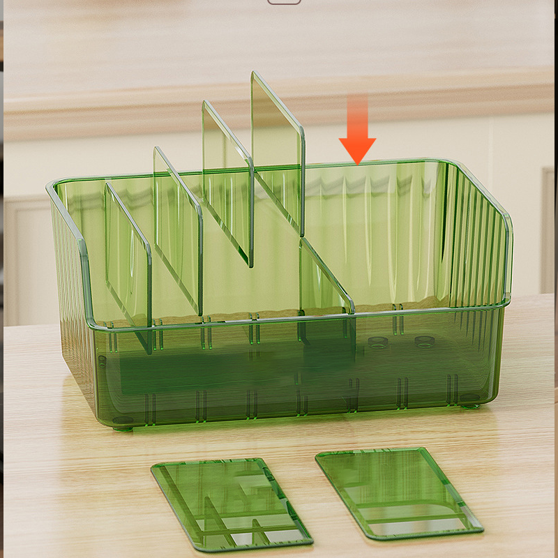 Space-Saving Kitchen Spice Organizer with Dividers