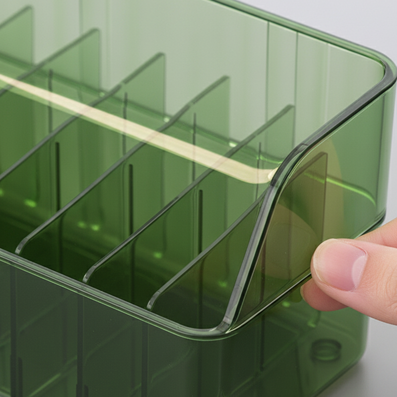 Space-Saving Kitchen Spice Organizer with Dividers