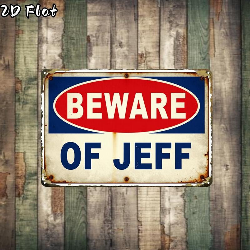 Vintage Metal Wall Sign
