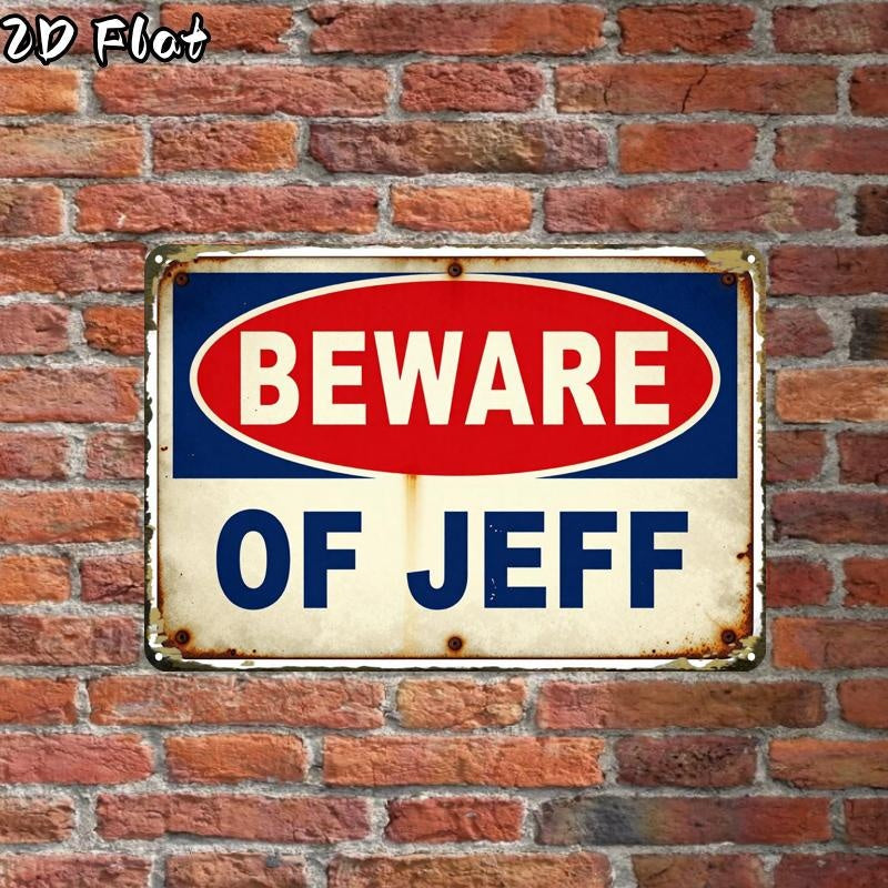 Vintage Metal Wall Sign