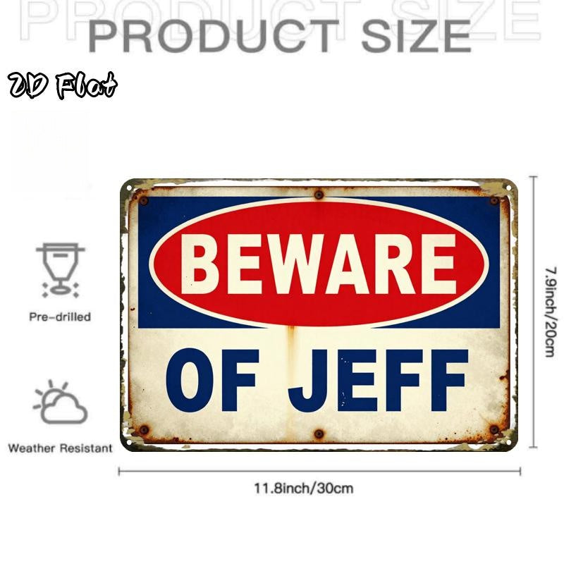 Vintage Metal Wall Sign