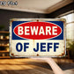 Vintage Metal Wall Sign