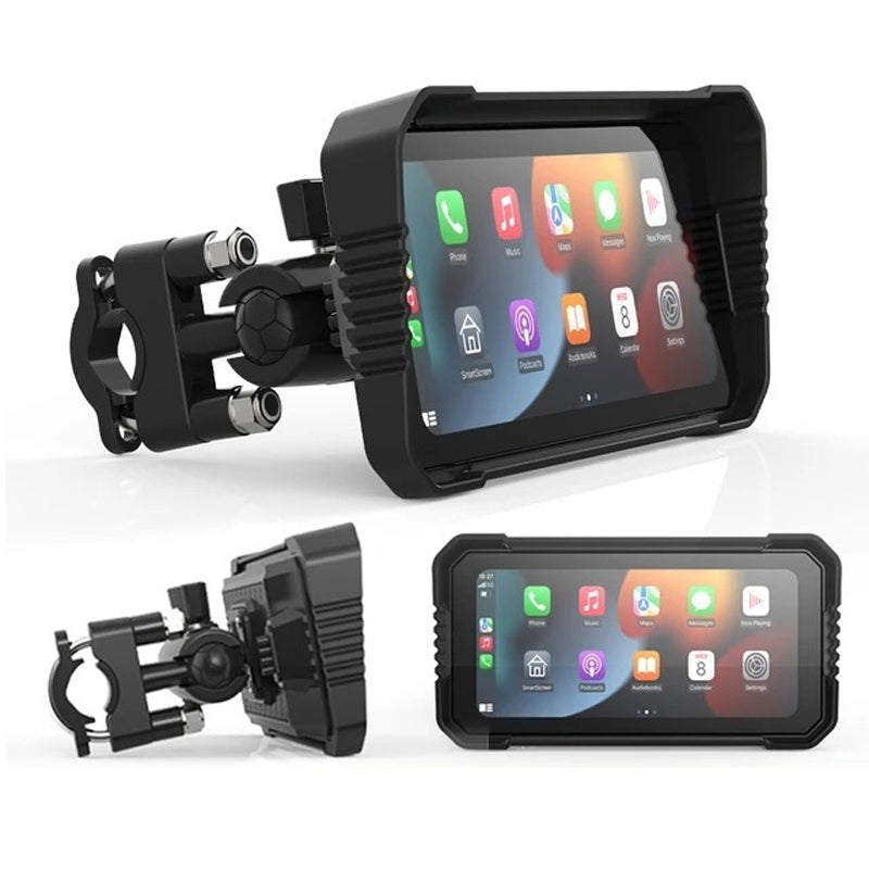 Wireless Motorcycle CarPlay Screen