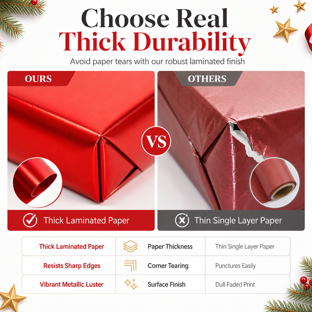 Christmas Wrapping Paper Roll