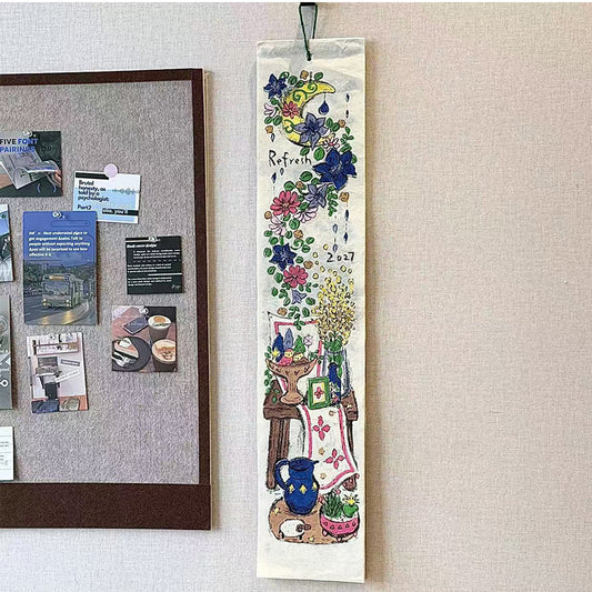 Creative 2027 Long Scroll Wall Calendar