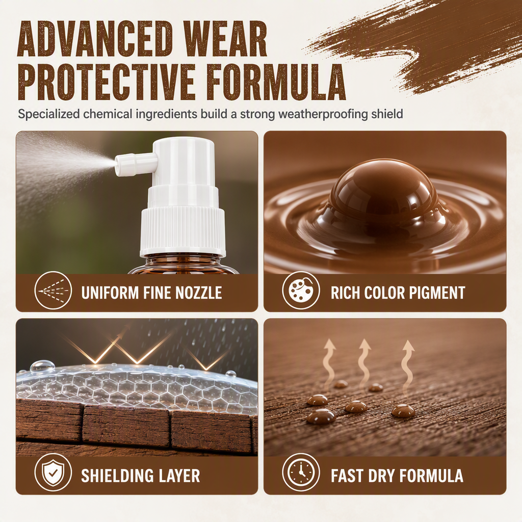 Brown Color Touch-Up & Restoration Agent