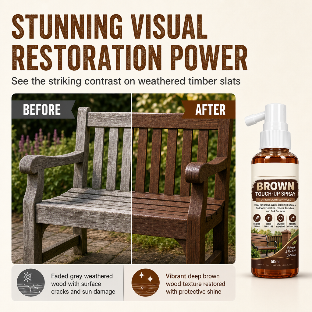 Brown Color Touch-Up & Restoration Agent