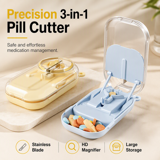 Portable Magnetic Pill Cutter & Splitter