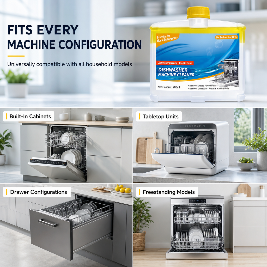 Universal Dishwasher Cleaner & Descaler