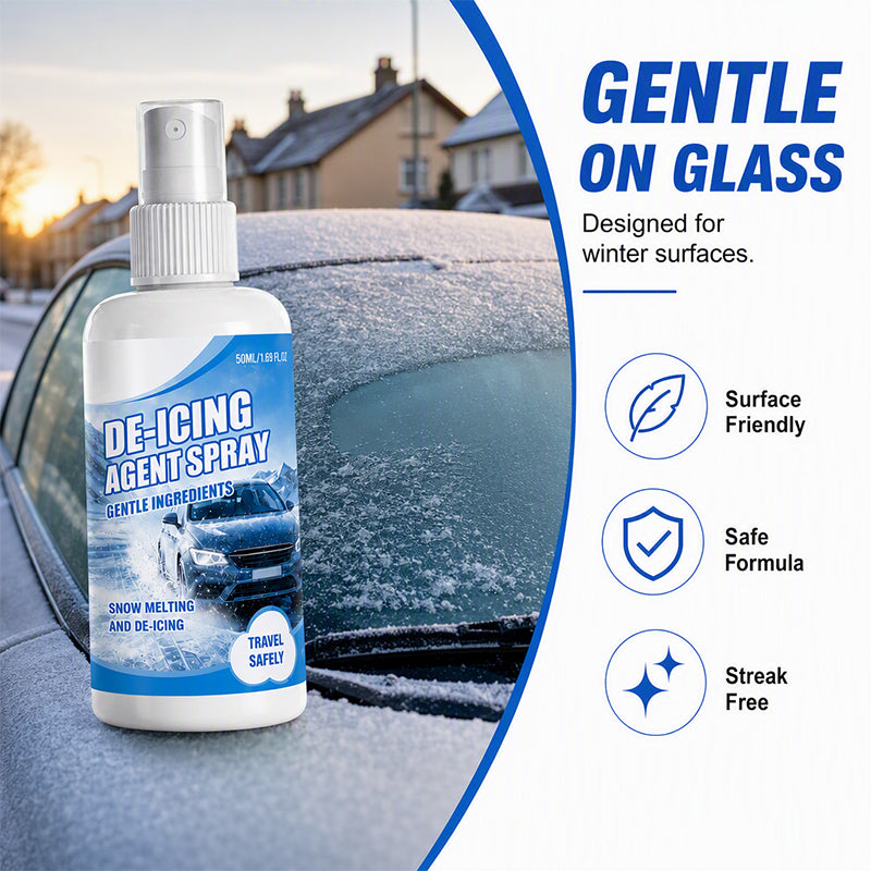 Fast Acting De-Icing Spray for Cars