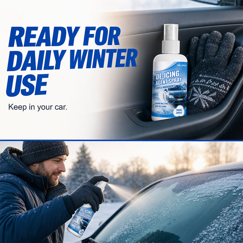 Fast Acting De-Icing Spray for Cars
