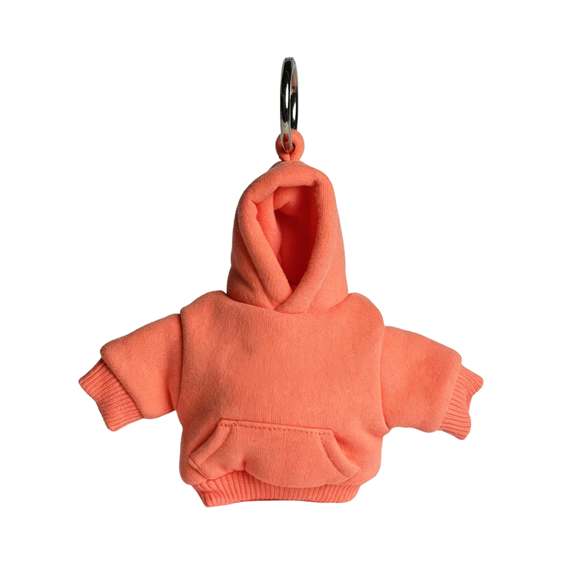 Fashionable Miniature Hoodie Keychain Accessory