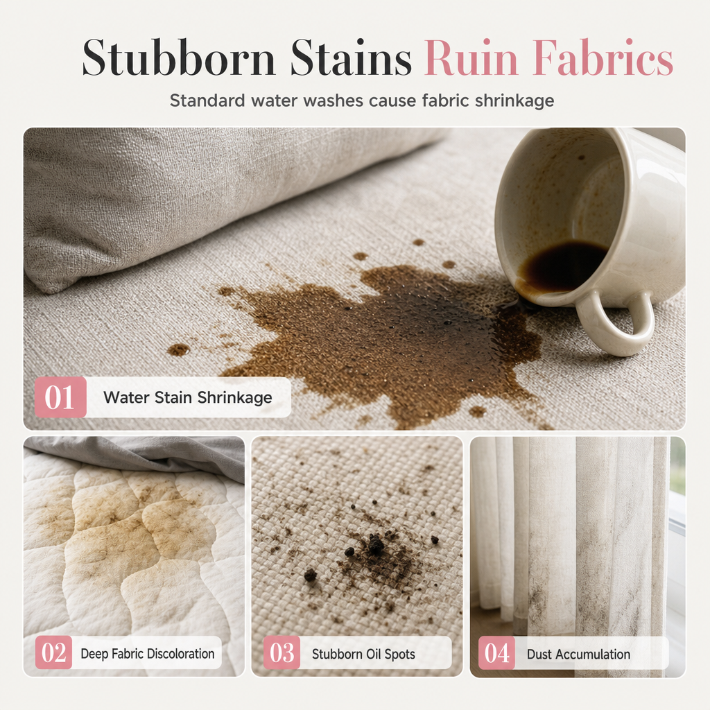 Waterless Fabric Foam Cleaner