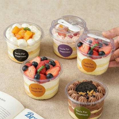 Portable Dessert Cup Set