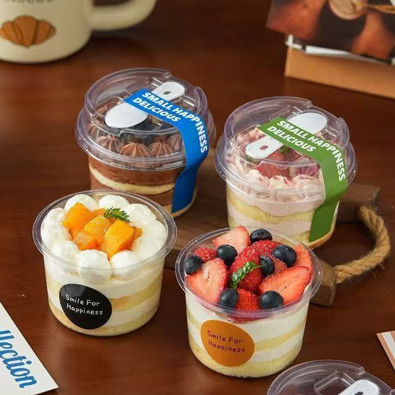 Portable Dessert Cup Set