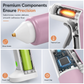 Rechargeable Hot Melt Glue Gun with Stand and 10 Glue Sticks