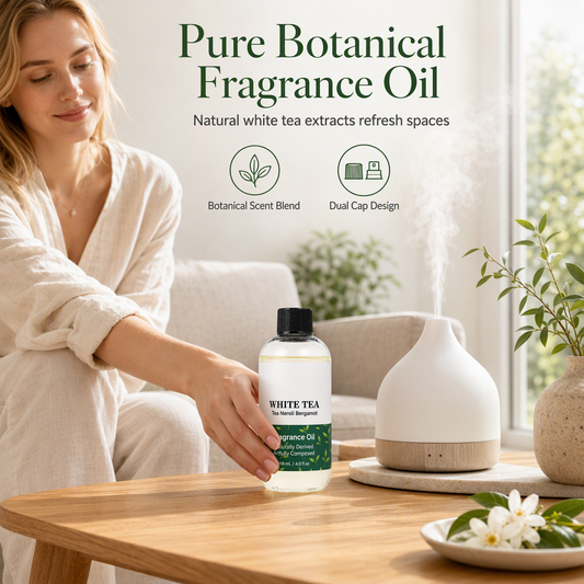 Long-Lasting Fragrance Spray White Tea Orange Blossom Bergamot