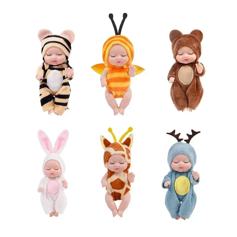 🔥Limited-Time Offer! 🧸 Mini Reborn Baby Dolls – Lifelike & Realistic, A Heartwarming Gift for Doll Lovers & Collectors 👼🎁