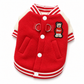 🐶 Plush Dog Jacket with Built-In Leash Rings – Cozy Pet Outerwear
